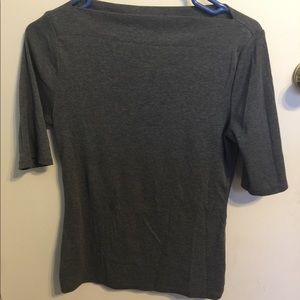 The Limited gray blouse